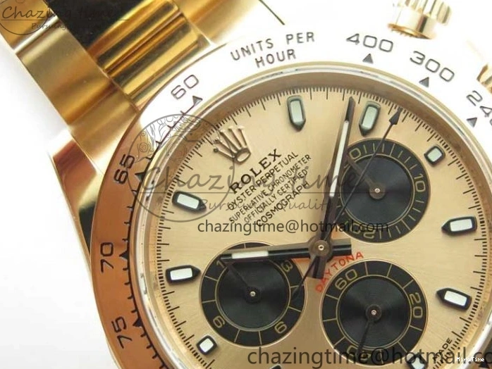 MiroTime 0412 Daytona 116508 RG Noob 1:1 Best Edition 904L SS Case and Bracelet RG Dial SA Comfortable 2705